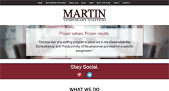 Desktop Screenshot of martintemporarystaffing.ca